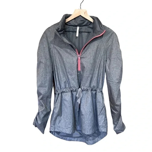 Fabletics Danielle Tie Waist Quarter Zip Jacket Size Medium - Picture 5 of 10